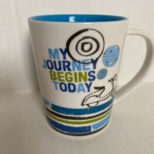 Starbucks “My Journey Begins Today” Ceramic Mug – Excellent Condition